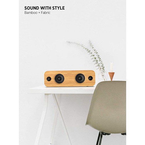 Bluetooth Speakers, Loud Bamboo Wood Home Audio Wireless Speaker with Super Bass, 3EQ Modes for Home, Outdoors Party & Subwoofer Bluetooth Speakers, Loud Bamboo Wood Home Audio Wireless Speaker with Super Bass, 3EQ Modes for Home, Outdoors Party & Subwoofer